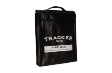Image of Tracker Safe Fire/Water Resistant Bag, Large, Black, FB1512