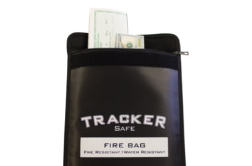 Image of Tracker Safe Fire/Water Resistant Bag, Medium, Black, FB1511