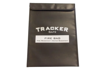 Image of Tracker Safe Fire/Water Resistant Bag, Medium, Black, FB1511