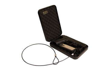 Image of Tracker Safe Small Portable Safe, Combo Lock, Black, SPS-01