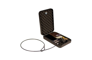 Image of Tracker Safe Small Portable Safe, Key Lock, Black, SPS-02