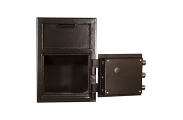 Image of Tracker Safe Steel Deposit Safe w/Hopper, Black, DS201414-ESR