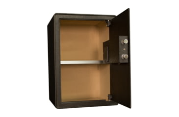 Image of Tracker Safe Steel Safe w/Biometric Lock, 19.6in, Black, S19-B2