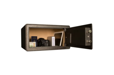 Image of Tracker Safe Steel Safe w/Biometric Lock, 7.75in, Black, S8-B2
