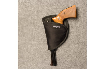 Image of Tracker Safe Velcro Single Pistol Holster, Black, H01