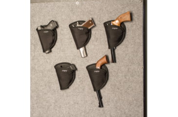 Image of Tracker Safe Velcro Single Pistol Holster, Black, H01