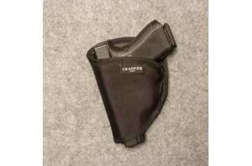 Image of Tracker Safe Velcro Single Pistol Holster, Black, H01