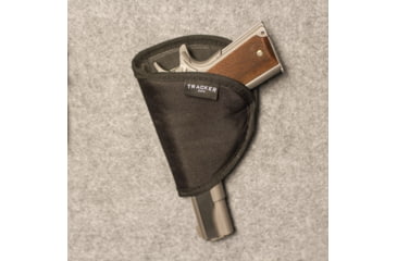 Image of Tracker Safe Velcro Single Pistol Holster, Black, H01