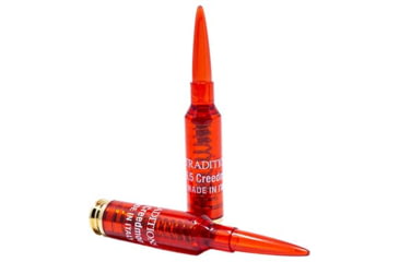 Image of Traditions 6.5mm Creedmoor Snap Caps, 2 Pack, Red, Plastic, ASC65C