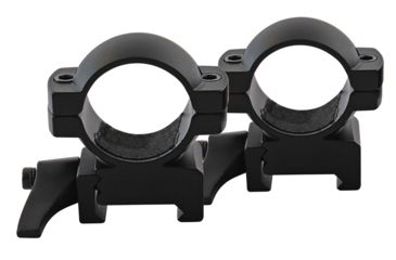 Image of Traditions A1374 Weaver QD Ring Set 1 Dia High Black Matte