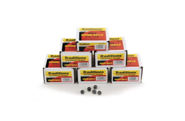 Image of Traditions A1644 Muzzleloader Balls 50 Cal Lead Ball 177 GR 100