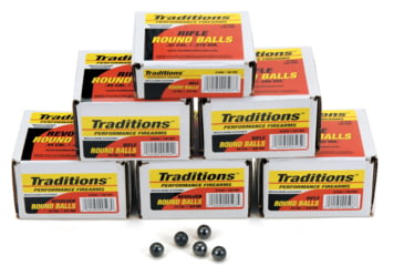 Image of Traditions Bullets Revolver Roundball .36cal .3756 100pk