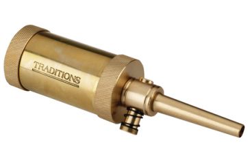 Image of Traditions Field Flask With Valve Solid Brass