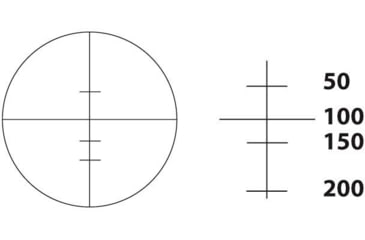 Image of Traditions Scope 3-9x40mm .450 Bm Ranging Reticle Black Matte