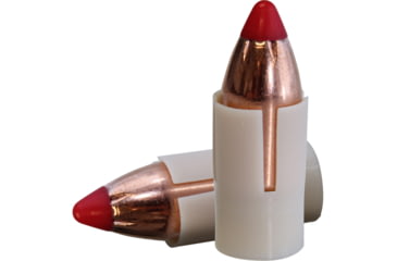 Image of Traditions Smackdown .45Caliber Rifle Bullets, 200 Grain, Red Spire Point Polymer Tip, 15 Bullets, A1819