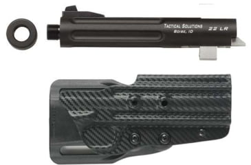 Image of Trail-Lite 5.5in Browning Pistol Threaded Barrel with Trail-Lite Holster High Black