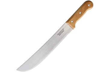 Image of Tramontina Machete 12in Knife, 12 satin finish carbon steel blade, Natural wood handle, 26620/012