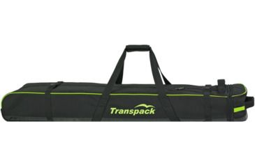 Image of Transpack Ski Vault Double Pro, Black w/Lime Electric 1730-61