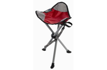 Image of Travel Chair Slacker Tripod Stool, Red 1389VR-DEMO