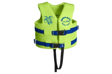 Image of TRC Recreation Kids Super Soft USCG Vest, Kool Lime Gn, Small 4010678