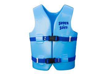Image of TRC Recreation Kids Super Soft USCG Vest, Marina Blue, Medium 4010679