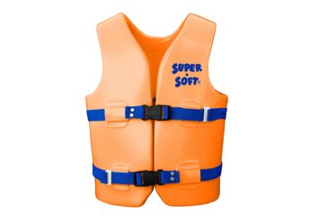 Image of TRC Recreation Kids Super Soft USCG Vest, Orange Breeze, Medium 4010681