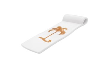 Image of TRC Recreation Sunsation Pool Float, White/Bronze Palm 4010654