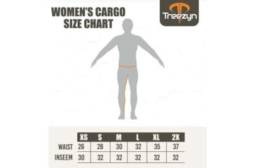 Image of Treezyn ES Vixzyn Lined Cargo Pants - Womens, Early Seezyn Green, Large, WES16-2 L