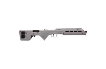 Image of Desert Tech Trek Rifle, .22 Long Rifle, 18in Barrel, Chassis, Glass Reinforced Polymer, Gray, 10 Round Magazine, 26.75 inch, TRK-RF-2218-GRY