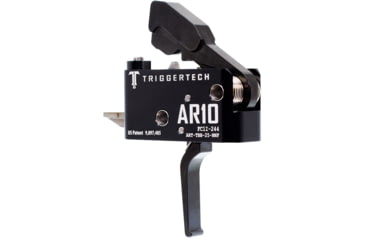 Image of Triggertech Adaptable Trigger, AR-10, Flat, Anodized, Black, ART-TBB-25-NNF