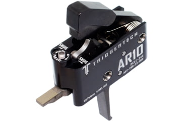 Image of Triggertech Adaptable Trigger, AR-10, Flat, Anodized, Black, ART-TBB-25-NNF