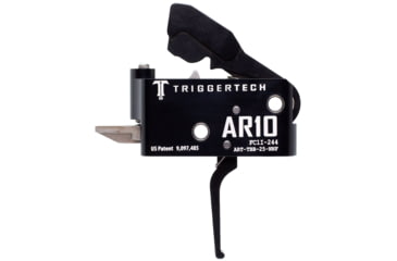 Image of Triggertech Adaptable Trigger, AR-10, Flat, Anodized, Black, ART-TBB-25-NNF