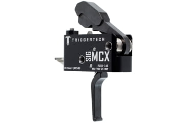 Image of Triggertech Adaptable Trigger, SIG Sauer MCX, 2.5-5 lb Pull, Flat, Anodized, Black, ARC-TBB-25-NNF