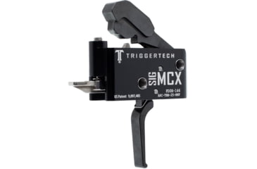 Image of Triggertech Adaptable Trigger, SIG Sauer MCX, 2.5-5 lb Pull, Flat, Anodized, Black, ARC-TBB-25-NNF