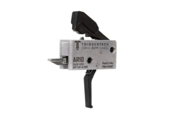 Image of Triggertech AR-10 Two Stage Duty Trigger, Flat Straight, 3.5lb Pull Weight, Black, AHT-TDB-33-NNF