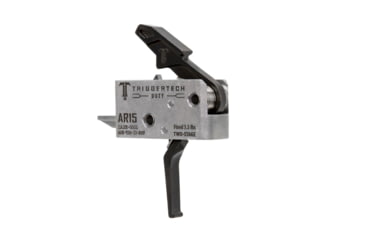 Image of Triggertech AR-15 Two Stage Duty Trigger, Flat Straight, 3.5lb Pull Weight, Black, AH0-TDB-33-NNF