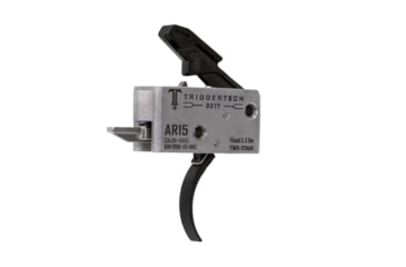 Image of Triggertech AR-15 Two Stage Mil Spec Trigger, Traditional Curved, 5.5lb Pull Weight, Black, AH0-TDB-55-NNC