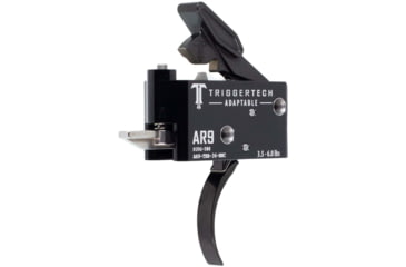 Image of Triggertech AR-9 Adaptable Trigger, Curved, 3.5-6 lbs., Black, AR9-TBB-36-NNC