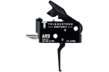 Image of Triggertech AR-9 Adaptable Trigger, Flat, 3.5-6 lbs., Black, AR9-TBB-36-NNF