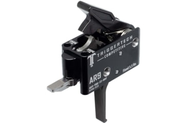 Image of Triggertech AR-9 Competitive Trigger, Flat, 3.5 lbs., Black, AR9-TBB-33-NNF