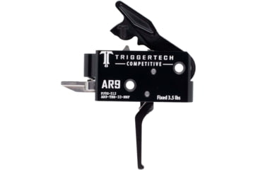 Image of Triggertech AR-9 Competitive Trigger, Flat, 3.5 lbs., Black, AR9-TBB-33-NNF