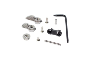 Image of Triggertech AR Safety Selectors, Ambidextrous, Stainless, ARS-SNS-49-YCM