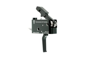 Image of Triggertech AR15 Black Adaptable Flat Trigger, PVD Black AR0-TBB-25-NNF