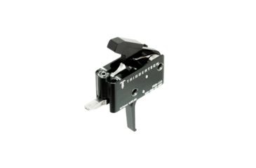 Image of Triggertech AR15 Black Adaptable Flat Trigger, PVD Black AR0-TBB-25-NNF