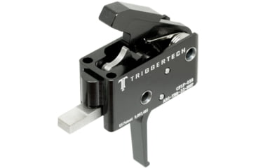 Image of Triggertech AR15 Black Combat Flat Trigger, PVD Black, AR0-TBB-55-NNF
