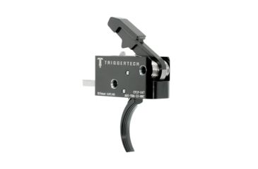Image of Triggertech AR15 Black Competitive Curved Trigger, PVD Black AR0-TBB-33-NNC