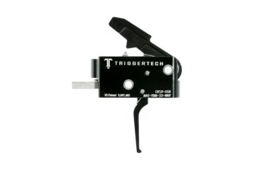 Image of Triggertech AR15 Black Competitive Flat Trigger, PVD Black AR0-TBB-33-NNF