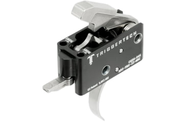 Image of Triggertech AR15 Combat Curved Trigger, Stainless, AR0-TBS-55-NNC