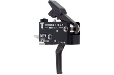Image of Triggertech ARPTBB36NNF Adaptable Sig MPX Black PVD Two-Stage Flat 3.50-6 Lbs