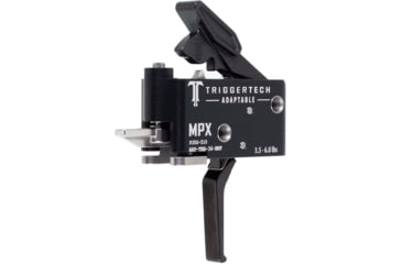 Image of Triggertech ARPTBB36NNF Adaptable Sig MPX Black PVD Two-Stage Flat 3.50-6 Lbs